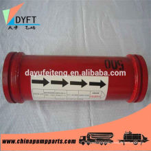 DN125 * 3m * 4.5mm tubo vibrador concreto repuestos PM / Schwing / Sany / Zoomlion marca para camión bomba y remolque